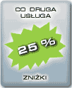 CO DRUGA USAUGA 25% ZNI{KI